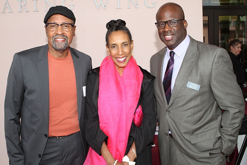 Theodore Washington, Dr. Lisa Merritt and Mark Smith