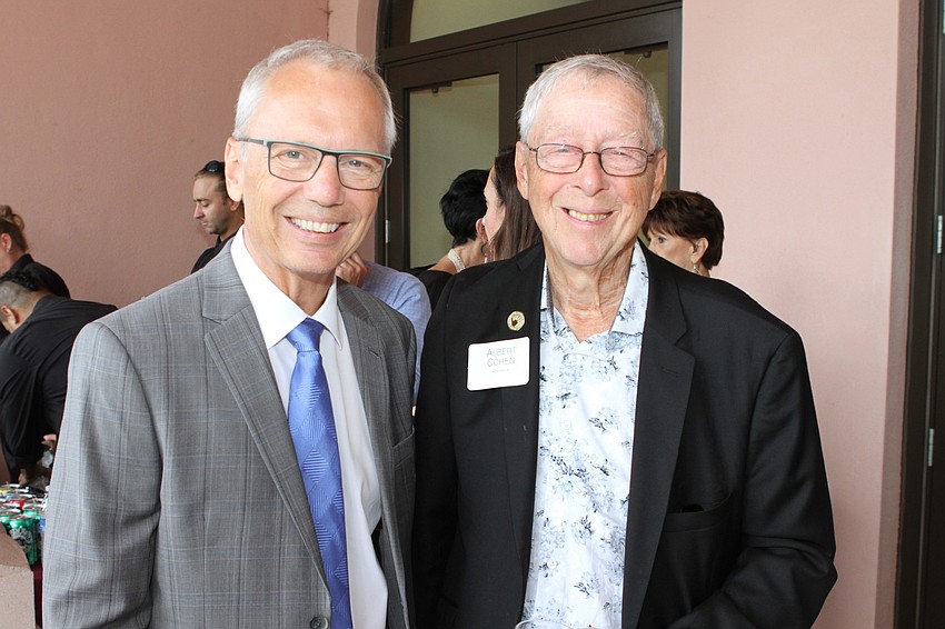 Executive Director of The Ringling Steven High and Albert Cohen