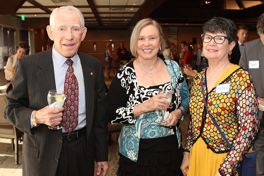 George and Judith Hofmann with Angel Hissom