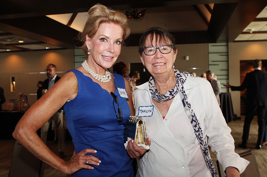 Jayne Parker and Marilyn Johnson