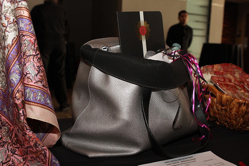 The Bastille Day gala had guests bidding on a number of silent auction items.