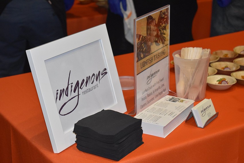 Indigenous serves up a refreshing lionfish crudo.