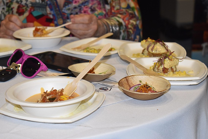 No dish was left untasted at the event.