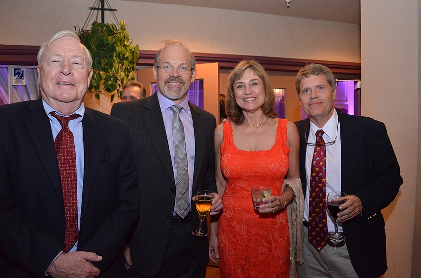 Dan Milton, Mark Welch with Margita and Jeff Beard