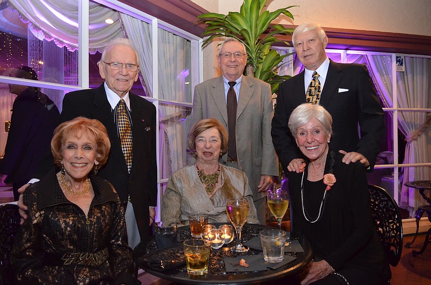 Joan Mendell, Bob Coppenrath, Ruth Gorton, Don Blair, Jean Wheeler and John E. Kidd