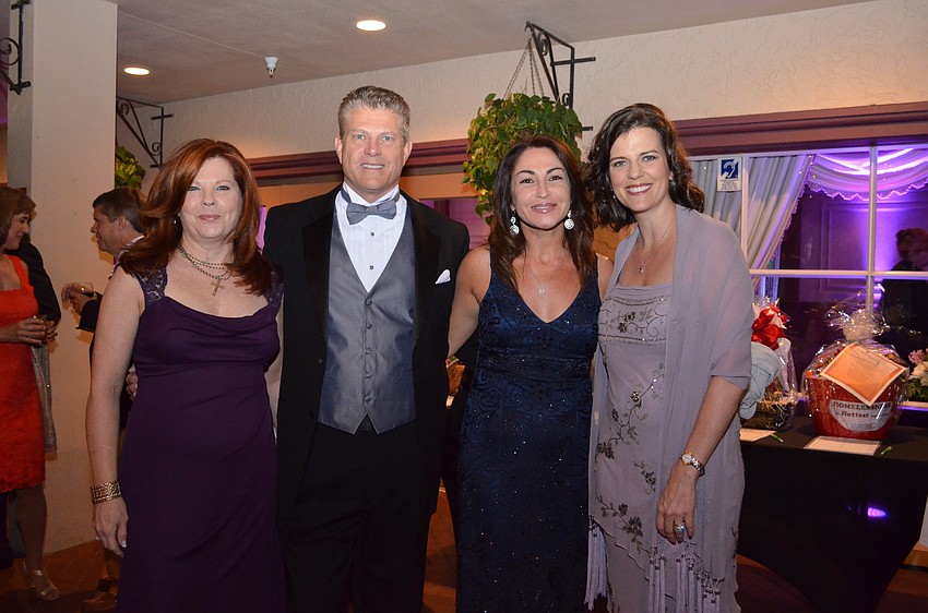 Karen Brennan, Jim Brennan, Lora Brennan and Kameron Hodgens