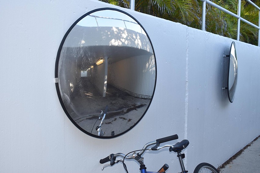 Forward and back. Signal loudly when you pass other cyclists or pedestrians.