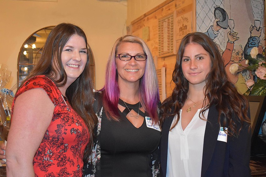 Christina Gay-Poppen, Missy Ordiway and Nicole Mahan are three local women in the business world.