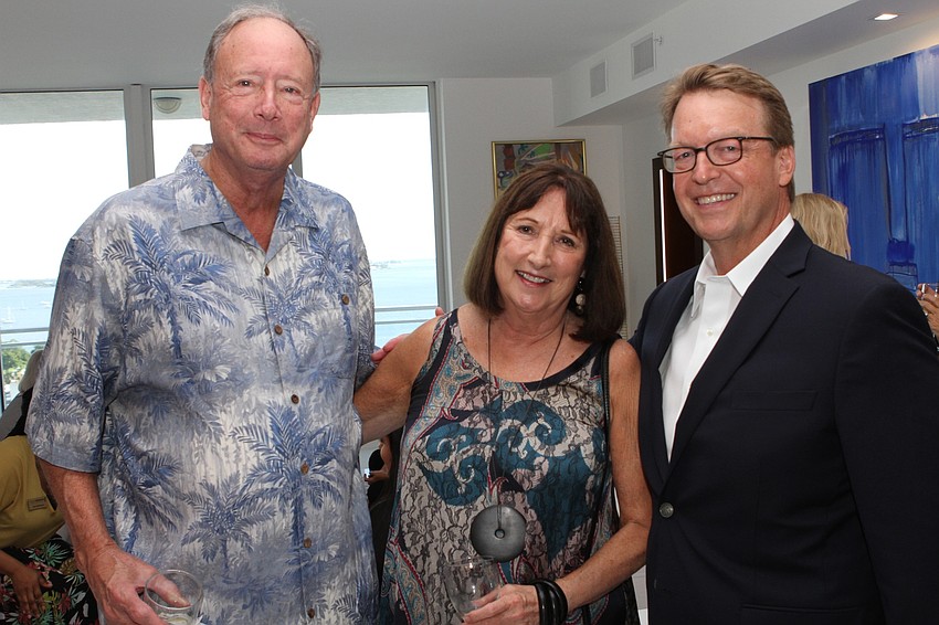 Lee and Jan Peakes with Brad Good