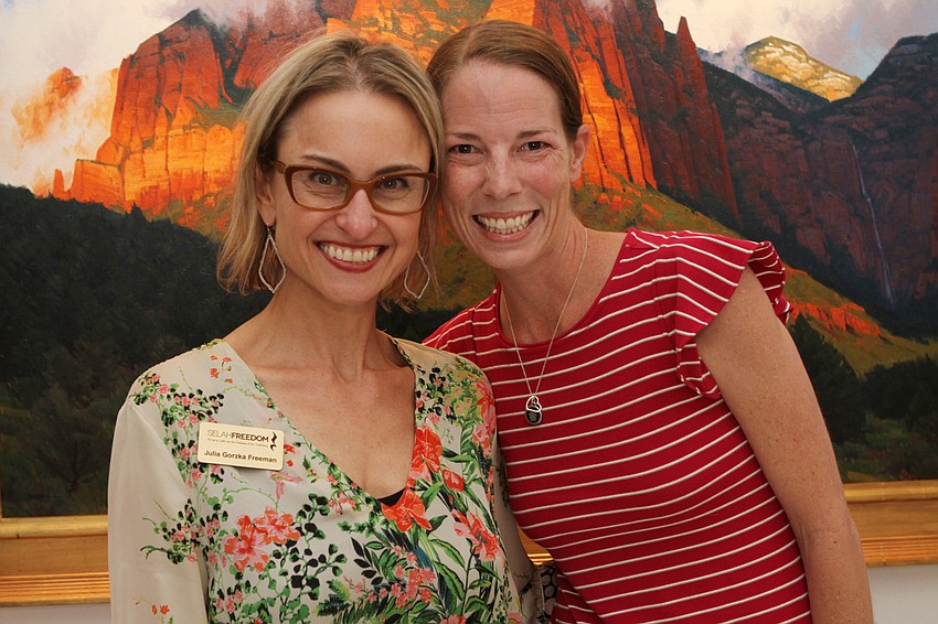 Julia Gorzka Freeman and Kathryn Howell