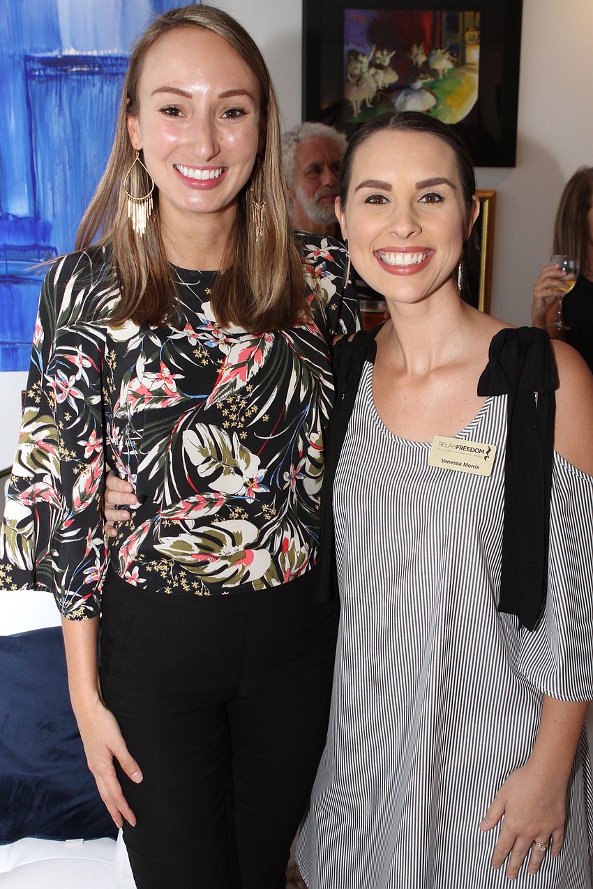 Sarah Pretorious and Vanessa Morris.