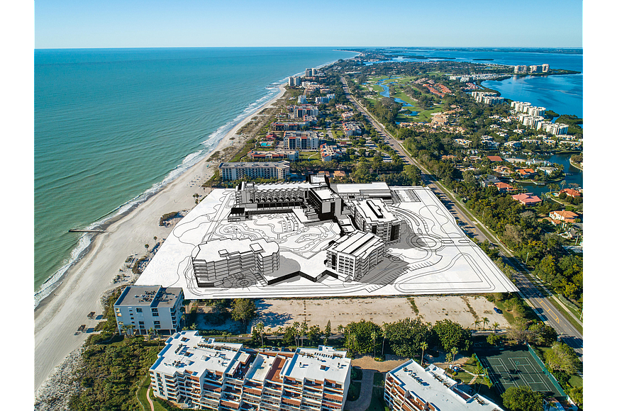 Unicorp National Developments recently released a rendition of how its proposed St. Regis Hotel and Residences would fit on the property at 1620 Gulf of Mexico Drive.