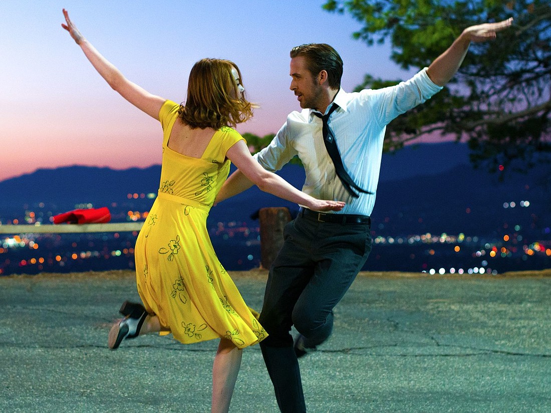 Emma Stone and Ryan Gosling in "La La Land." Photo source: DVD.