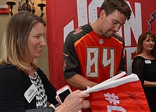 The Greater Pasco Chamber welcomes Brian Ford, Chief Operating Officer of  the Tampa Bay Buccaneers to its July Membership Lunch at the Spartan Manor