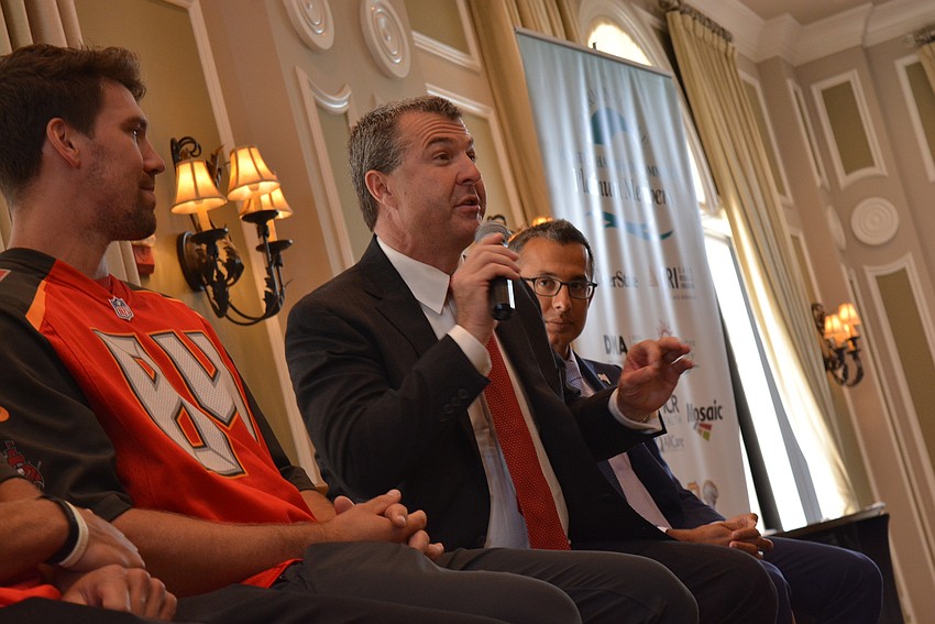 Tampa Bay Buccaneers COO Brian Ford says the Bucs are in the 