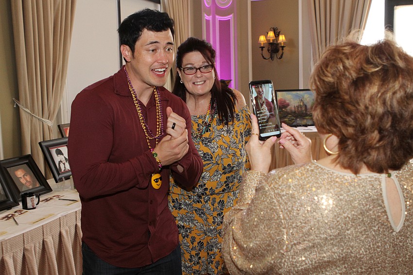 Christopher Sean and Anna Doctor live streamed during the fundraiser.