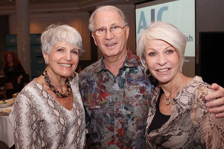 Edie Chaifetz with Larry and Debbie Haspel