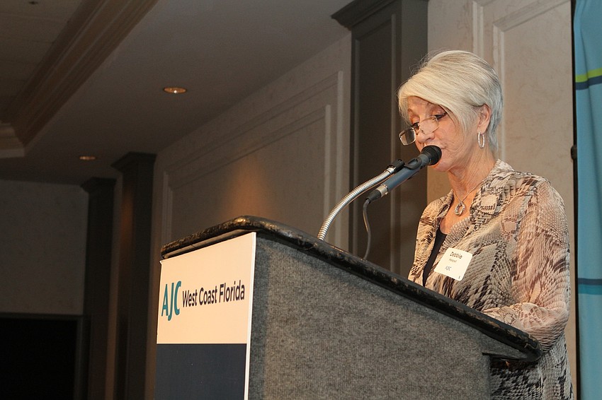 Debbie Haspel introduces Ari Gordon.