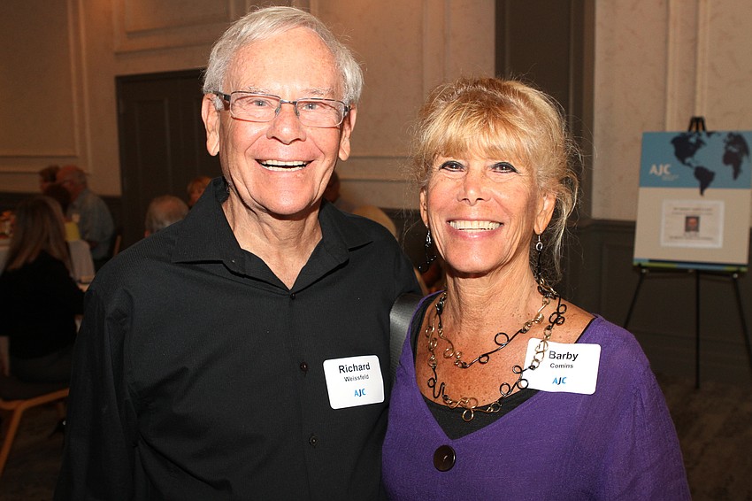 Richard Weissfeld and Barby Comins