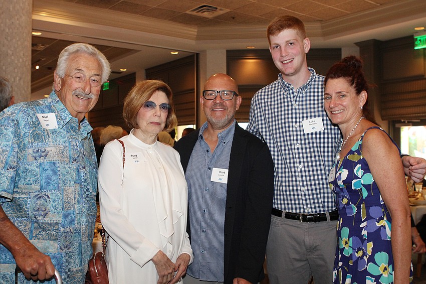 Noel and Toby Siegel, Kurt Leunis and Luke and Pam Adelstine