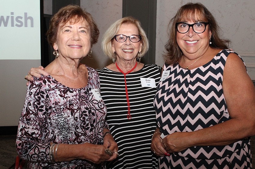 Merle Haber, Esta Snider and Nancy Mendelson
