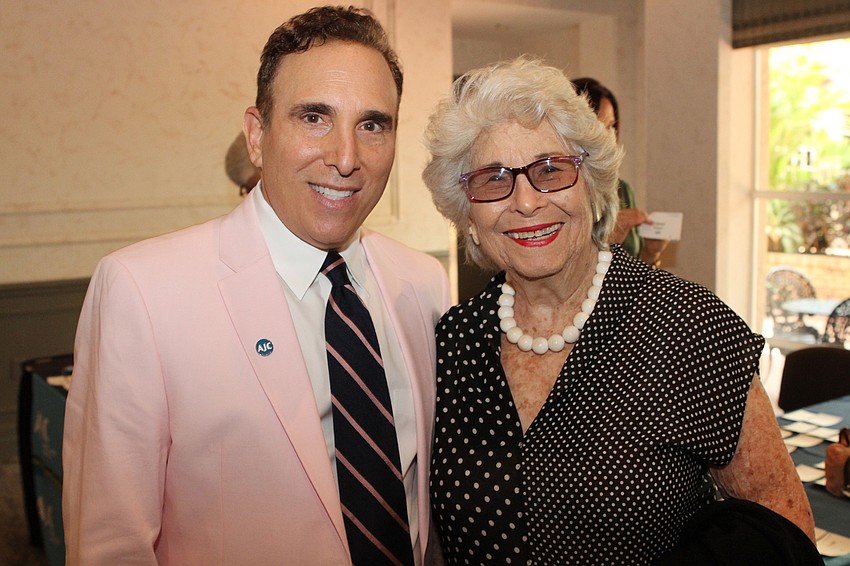 Regional Director Brian Lipton and Carol Siegler