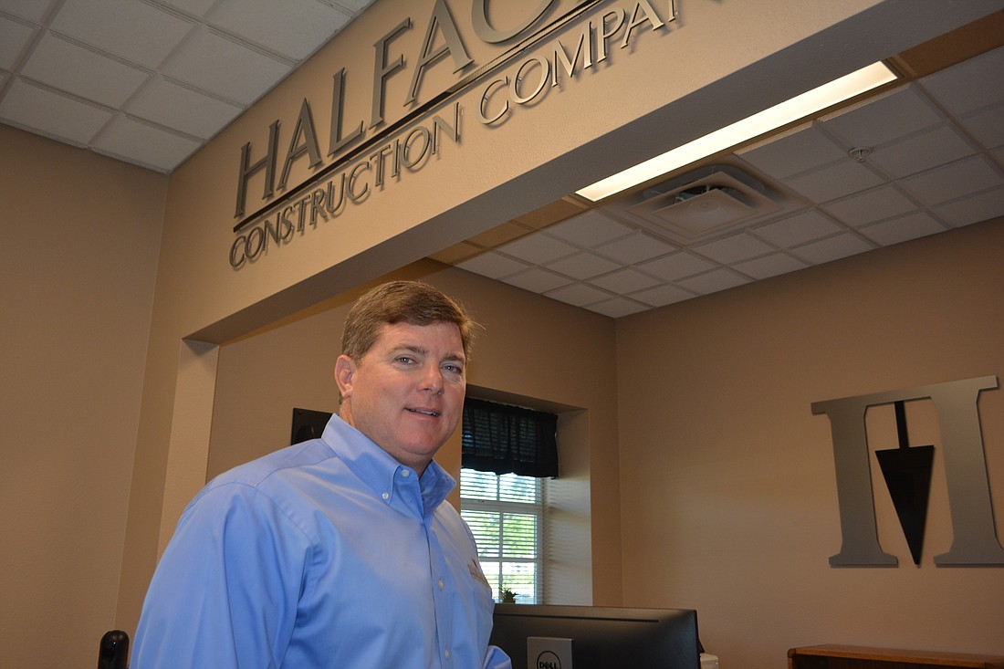 Jack Cox said his Halfacre Construction company continues to enjoy the growth being experienced in Lakewood Ranch and the surrounding area.