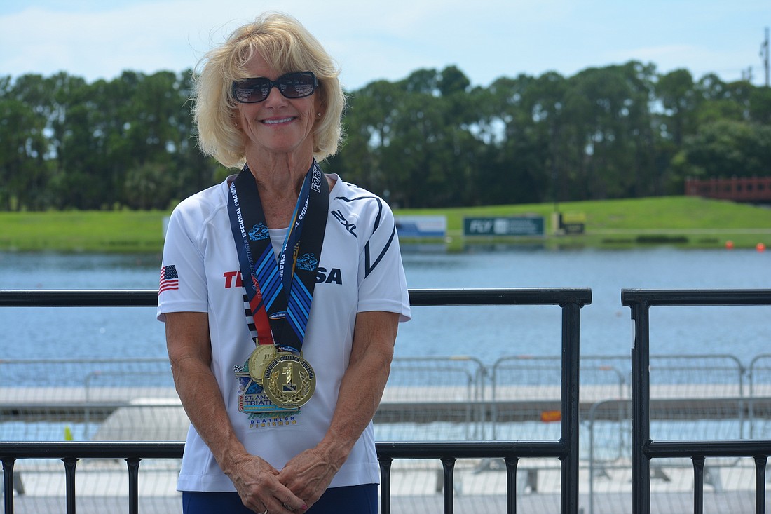 Tina Goodman is headed to the World Triathlon Championships.