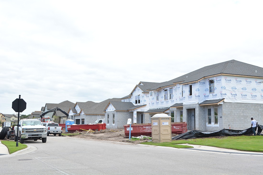Lakewood Ranch has a variety of housing types under construction with home prices ranging from the $200,000s to more than $1 million.  File photo.