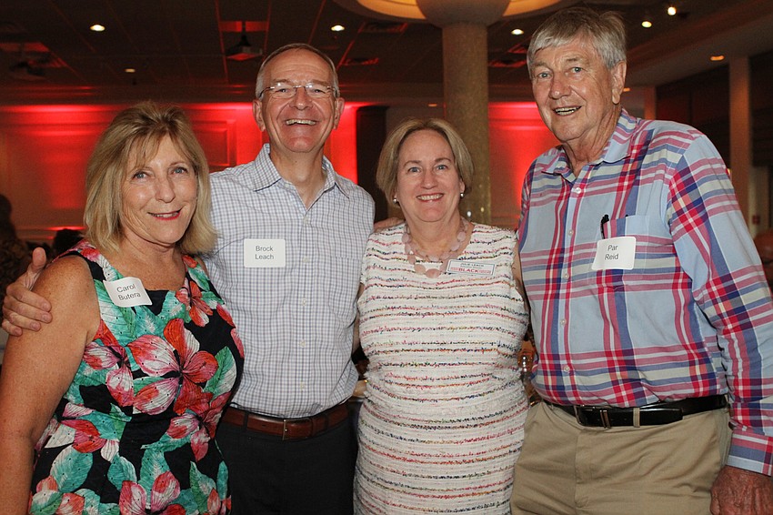 Carol Butera, Brock Leach and Executive Director Julie Leach and Par Reid