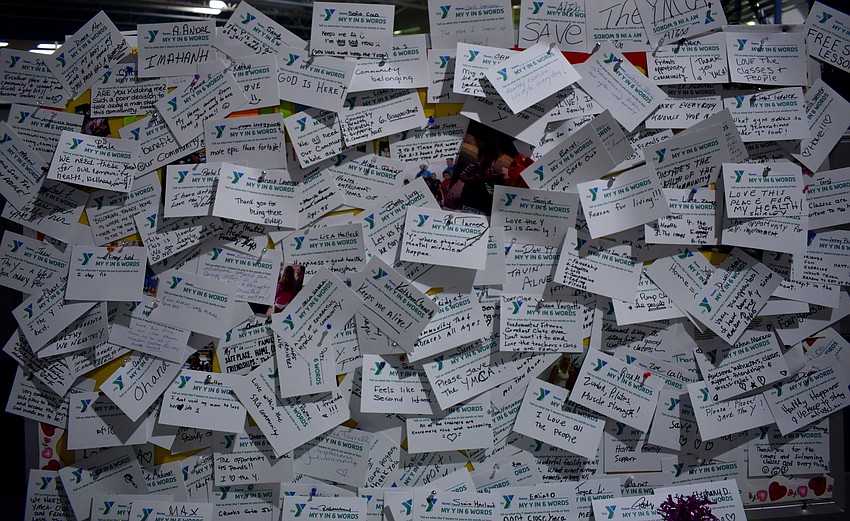 Members filled out hundreds of cards with memories, wishes and suggestions.