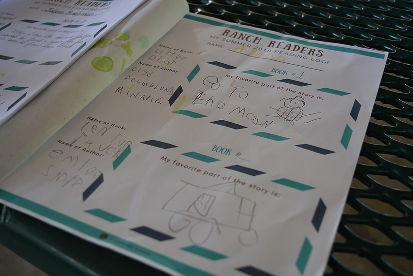 Participants wrote about each book they read. A minimum of eight books was required.