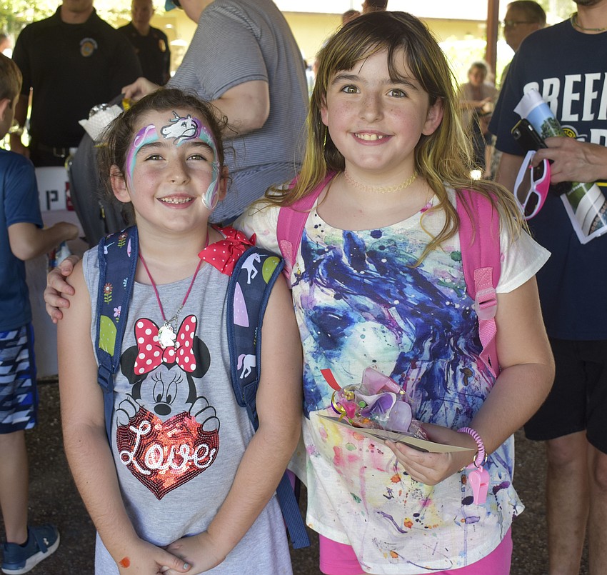 Bella, 7, and Destiny Coppola, 9