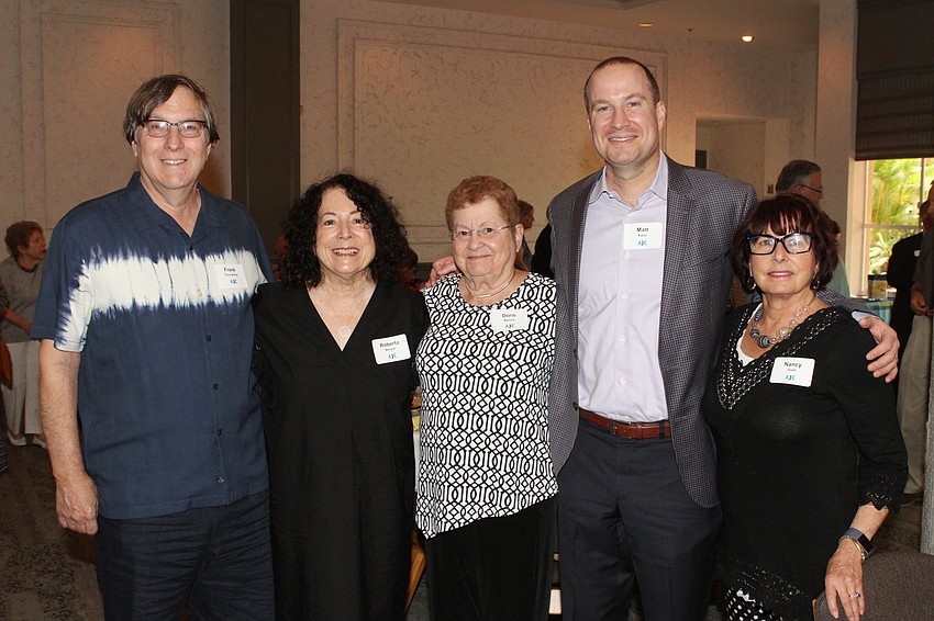 Frank Tucciarone, Roberta Berson, Doris Benice, Matt Kahn and Nancy Gold