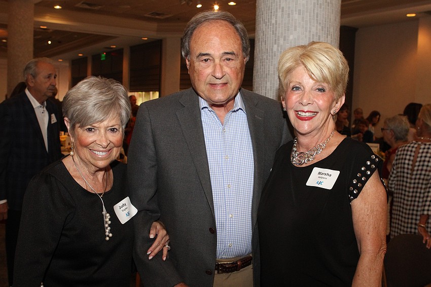 Judy and Robert Vigder with Marsha Halpern