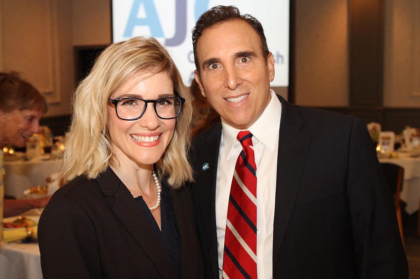 Speaker Holly Huffnagle and Regional Director Brian Lipton