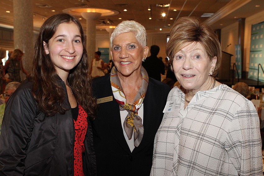 Lauren Blaustein, Lillian Sands and Carol Levine
