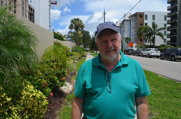 Ken Shelin thinks it's possible to reach a simple, agreeable solution for changing building regulation on South Palm Avenue, but residents are initially sharing opposing perspectives on the best path forward.