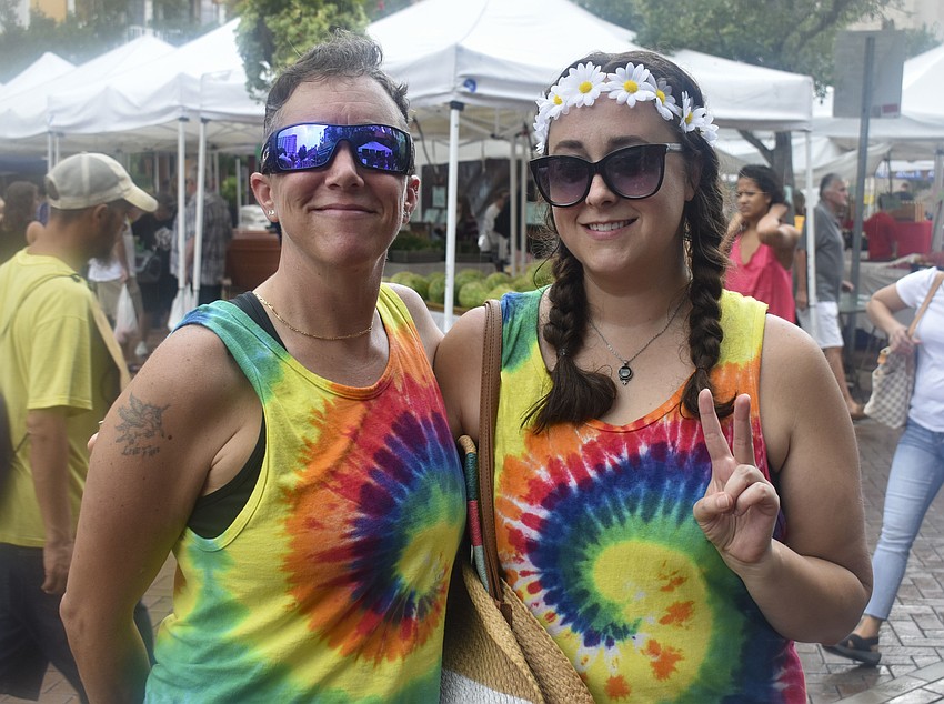 Michelle Roberts and Whitney Hawk