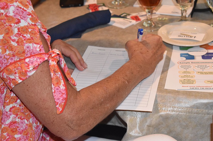 A petition to save the Fidelity Bank made the rounds at the event.