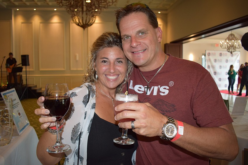 Myakka City's Jeff and Lori Devine, who own Ty-Mar Horses, were first on hand to support the event.