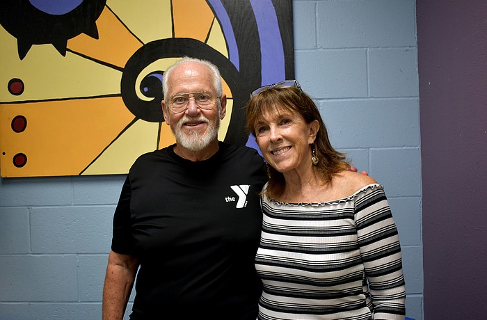 Jim Becherer and Lucia BarrettÂ began Save Our Y at the Evalyn Sadlier Jones Branch.  Brynn Mechem