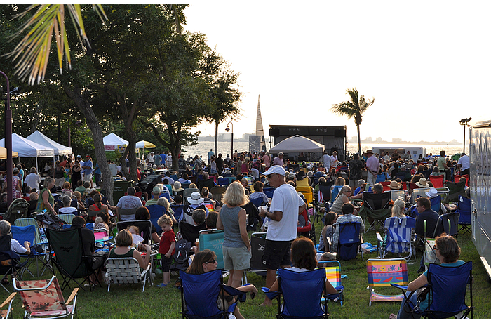 The Van Wezel canceled the second-to-last Friday Fest of the year because of the rain.
