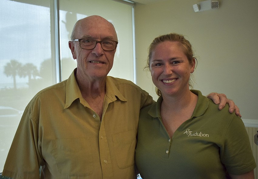 Dick Miles and Holley Short, Audubon Tampa Bay area project manager