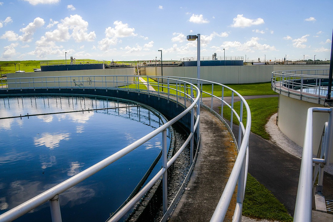 A water clarifier is used as part of the water treatment process. Courtesy photo.