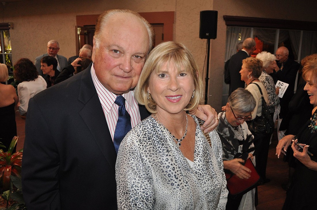Winning playwright Ron Pantello pictured with his wife, Pat, at Cause 4 Hope March 21, 2013. File photo