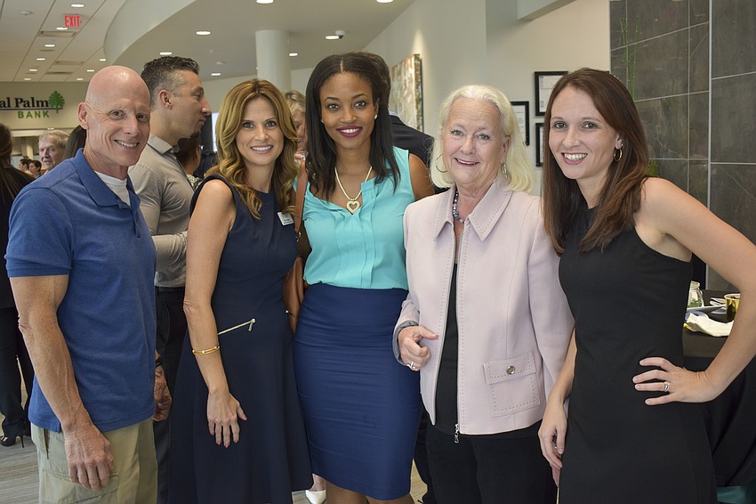 Dewayne Hill, Lori Moran, Camile Campagna, Susan Erhart and Lauren Hayes