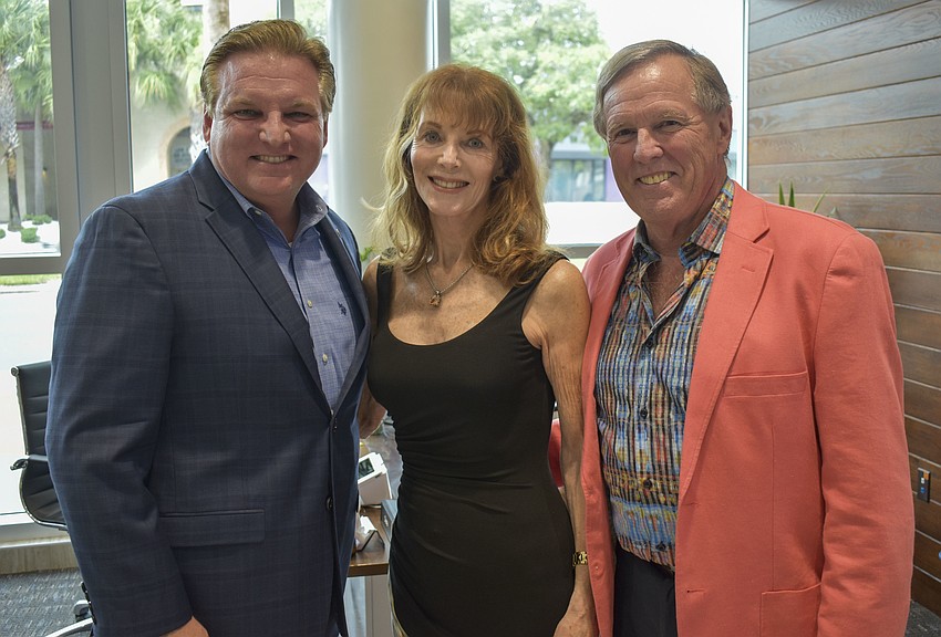 Mike Moran, Tamara Ley and Jim Ley