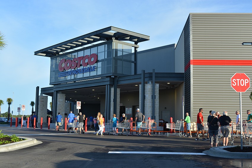 More than 200 people came in to the new store within the first 20 minutes.