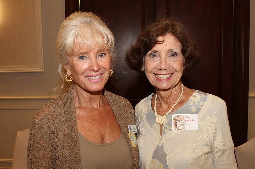 Joan Crowley and Joan Saunders